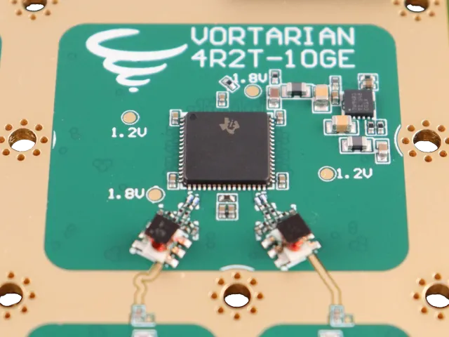 High-speed ADC and DAC interface hardware