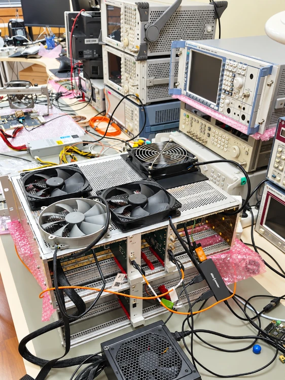 JSE hardware test bench