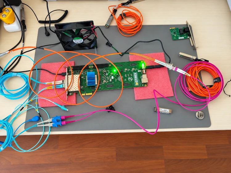 JSE FPGA engineer desk, 10G ETH development