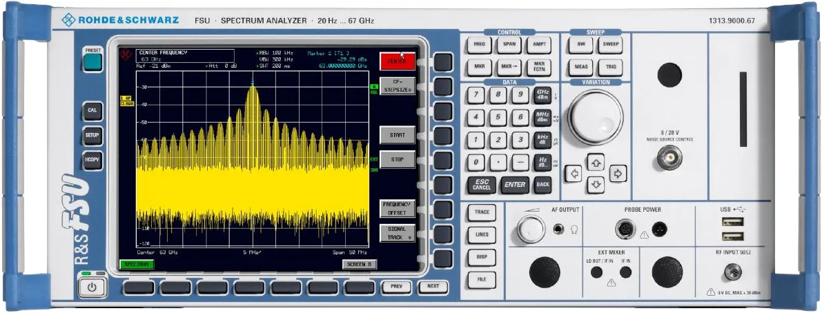Rohde & Schwarz FSU signal analyzer