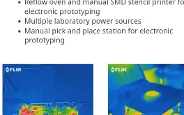 Thermal imaging during electronic hardware testing
