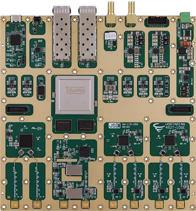 VORTARIAN coherent multi-channel SDR platform developed by JSE